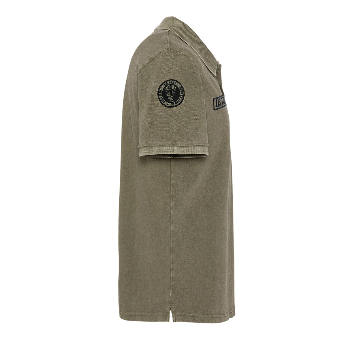 Polo army Homme Schott BADGES