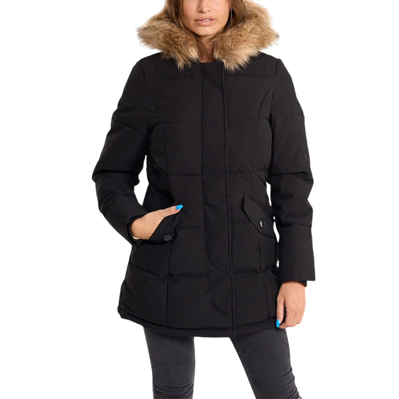 Parka à capuche doublée Femme Helvetica SARAH