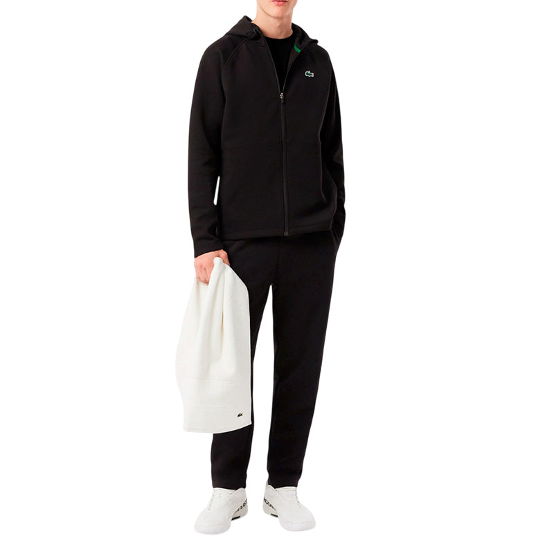 Sweatshirt à capuche zippé Homme Lacoste SPORT STRETCH