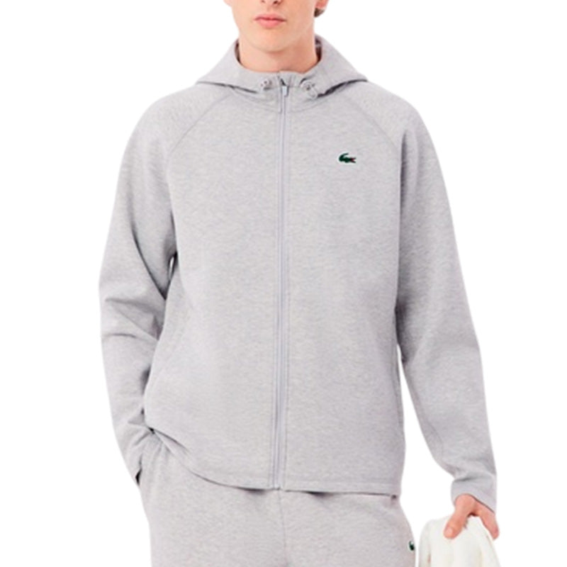Sweatshirt à capuche zippé Homme Lacoste SPORT STRETCH