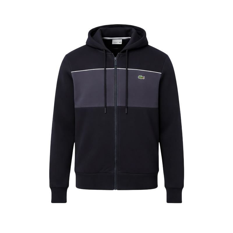 Sweatshirt à capuche zippé Homme Lacoste COLOR-BLOCK