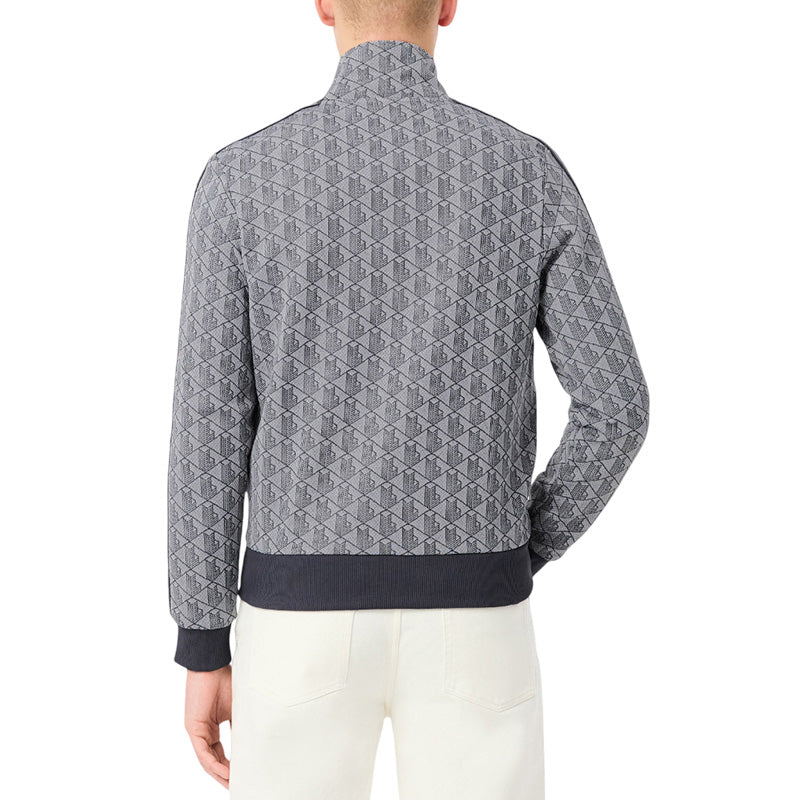 Chaqueta deportiva con cremallera Lacoste PARIS JACQUARD para hombre