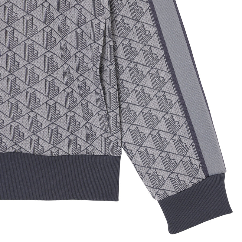 Chaqueta deportiva con cremallera Lacoste PARIS JACQUARD para hombre
