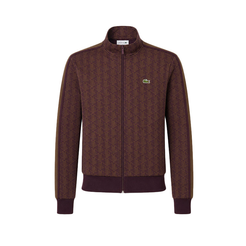 Veste de survêtement zippée Homme Lacoste PARIS JACQUARD