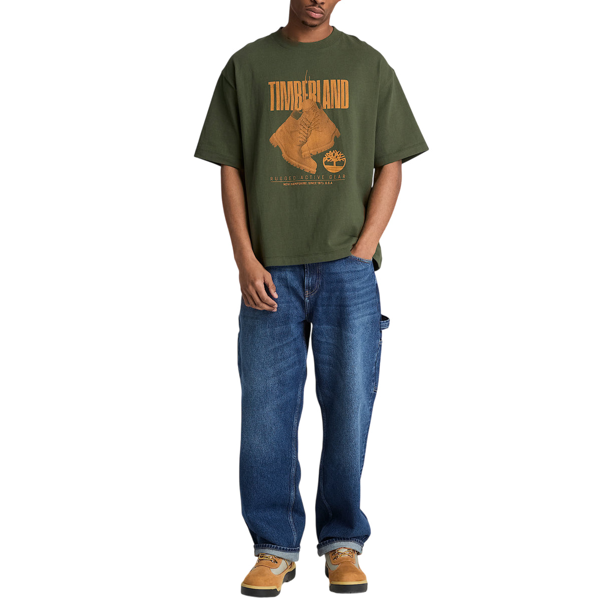 Tee-shirt Homme Timberland RUGGED BOOT