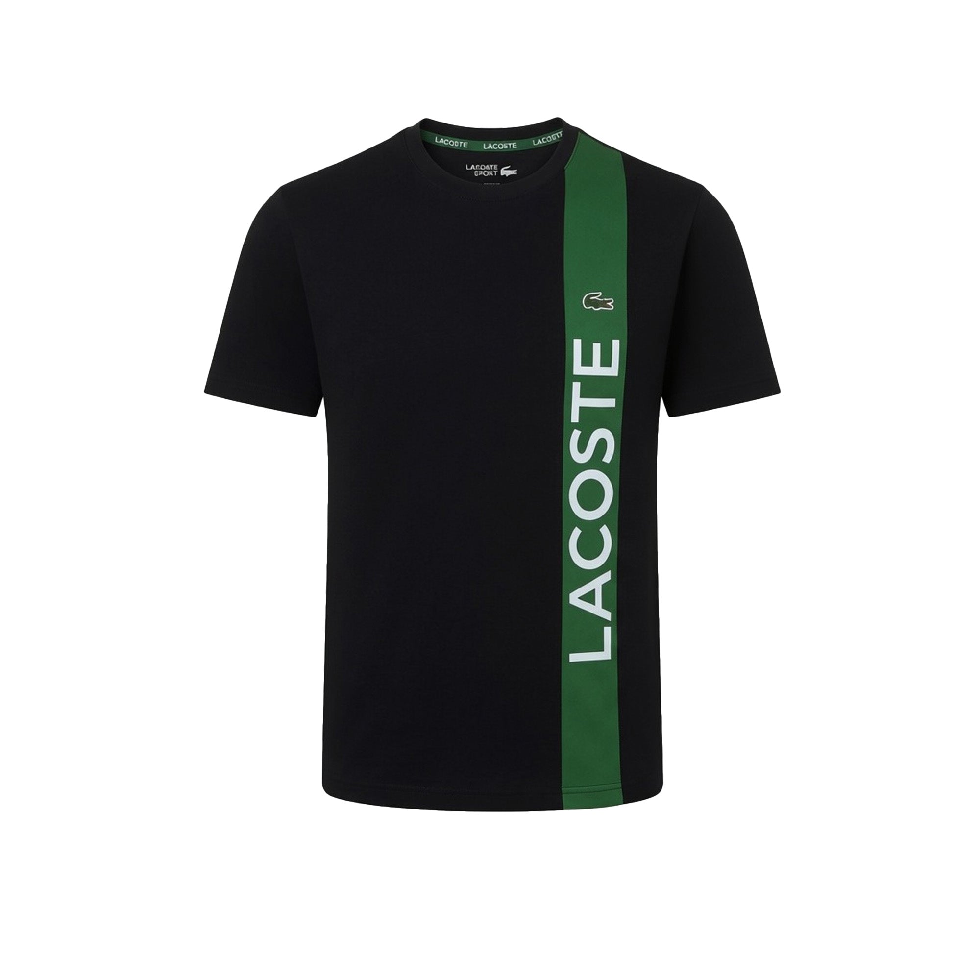 Tee-shirt Homme Lacoste ULTRA DRY PRINT BRANDING SPORT