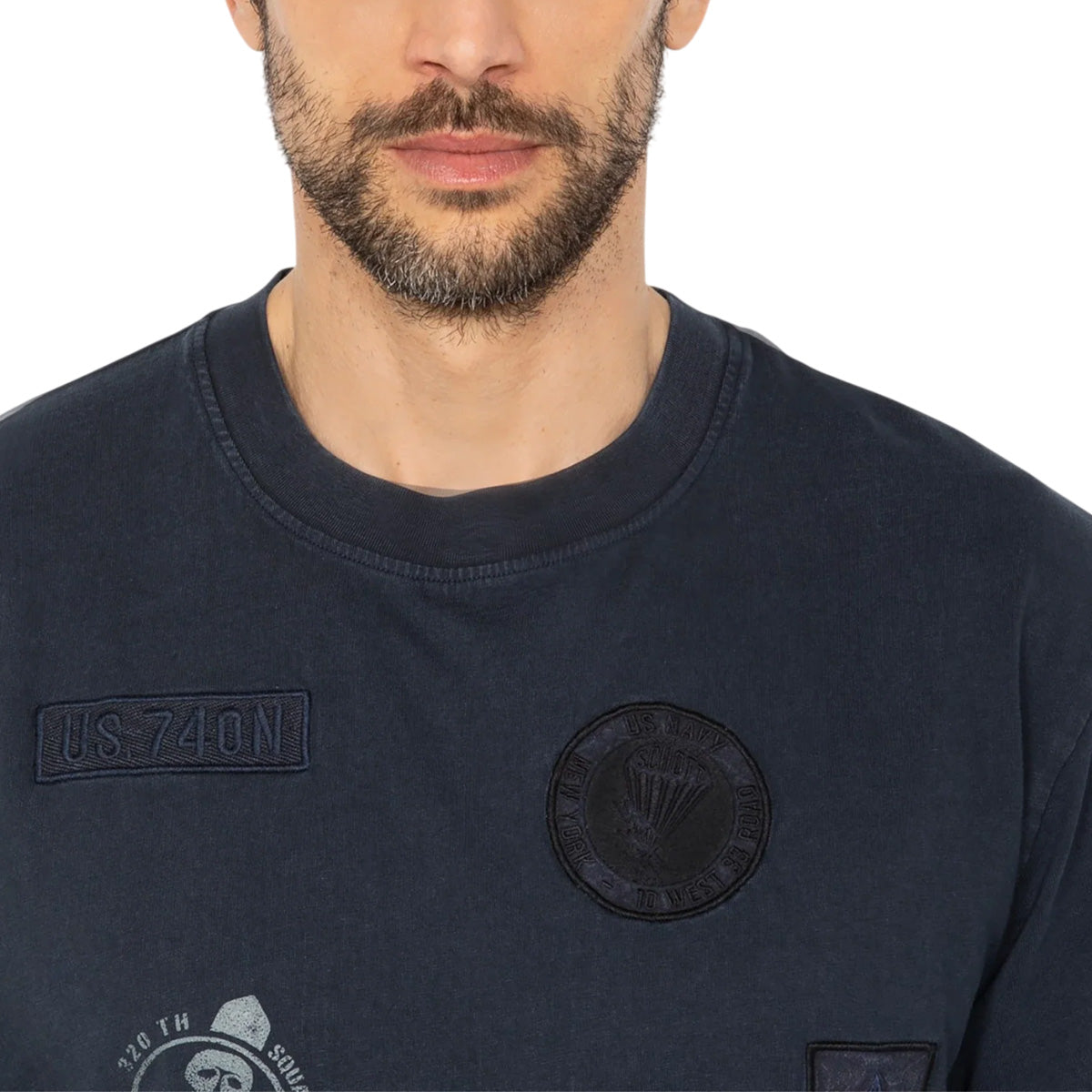 Tee-shirt army Homme Schott BADGES