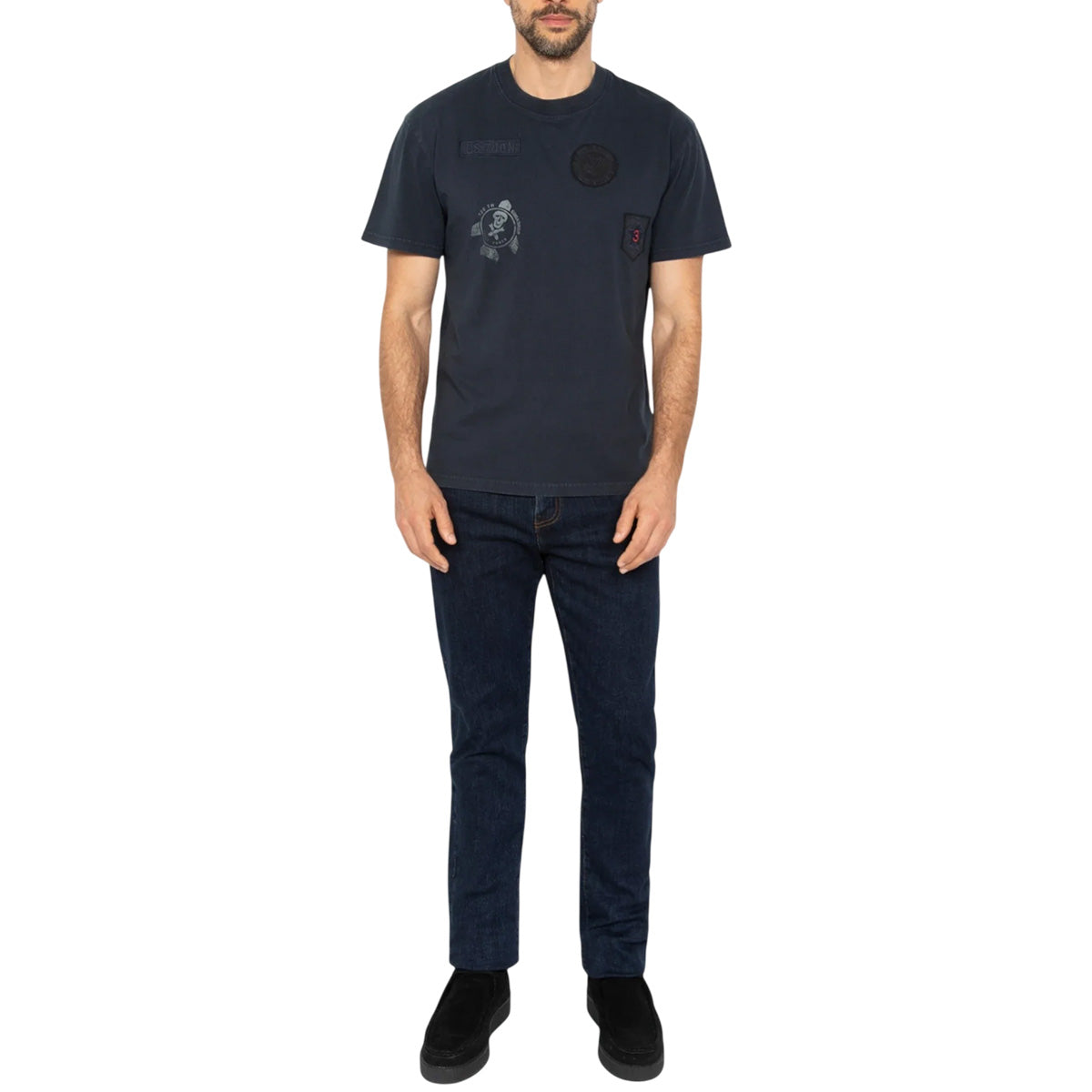 Tee-shirt army Homme Schott BADGES