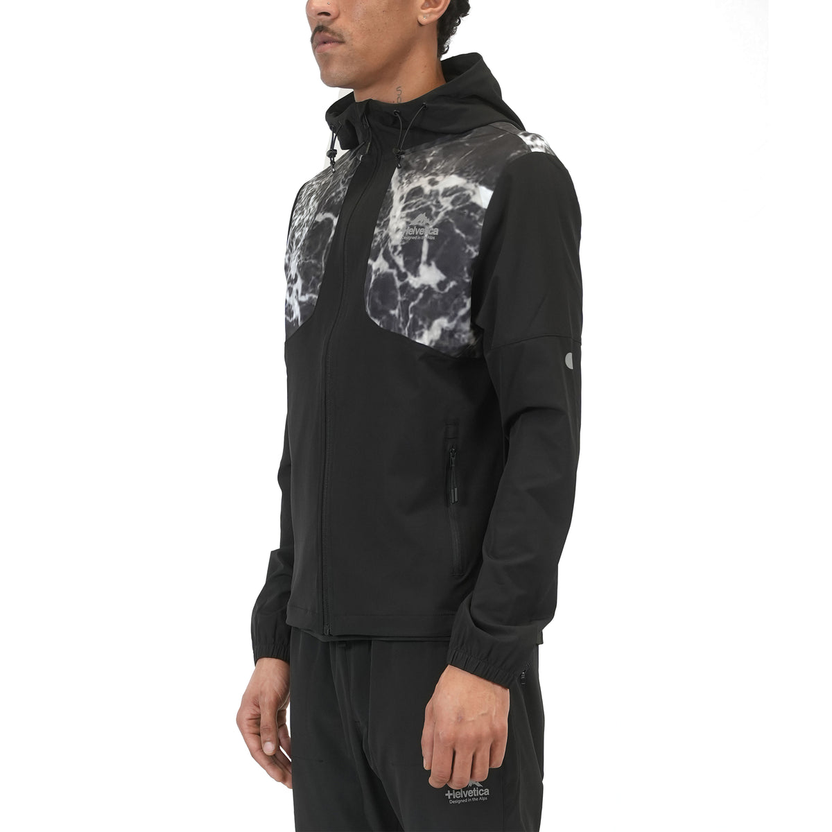 Veste à capuche Homme Helvetica