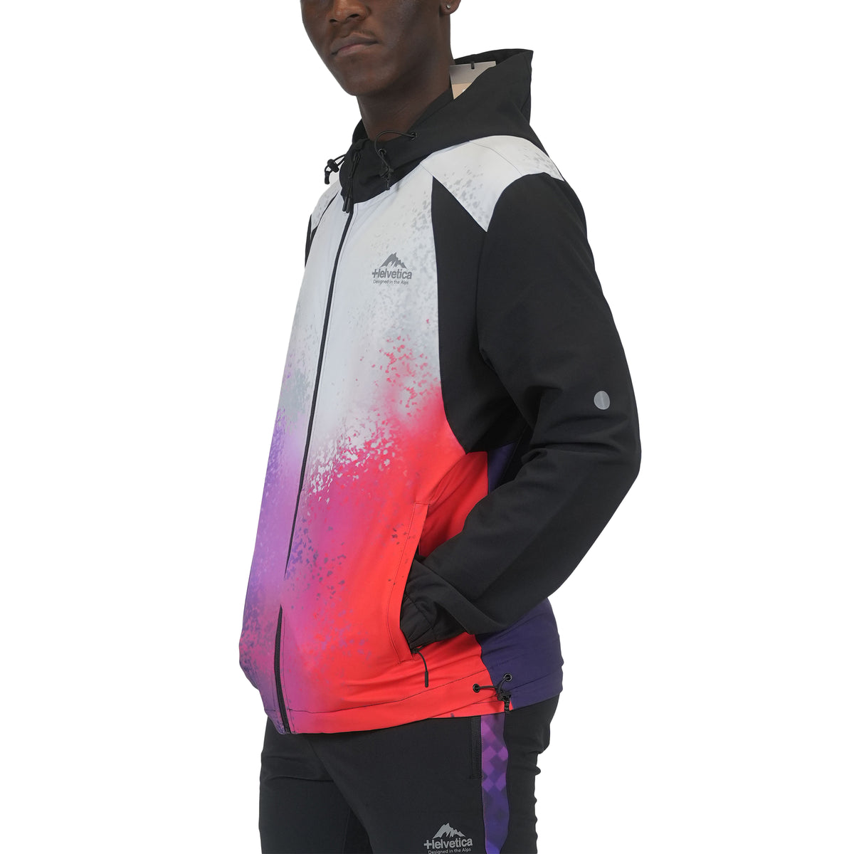 Veste à capuche Homme Helvetica