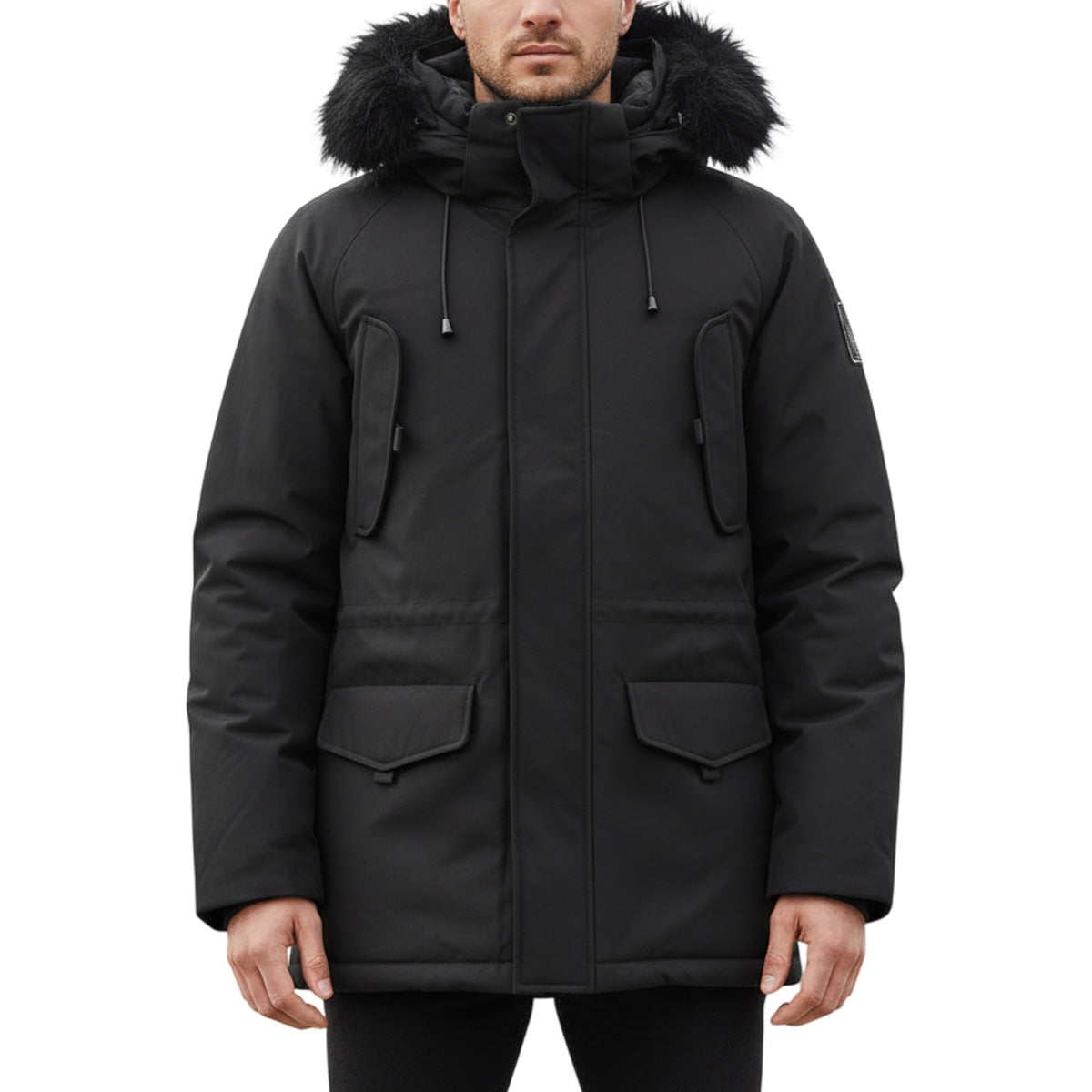 Parka Helvetica BLACK EDITION