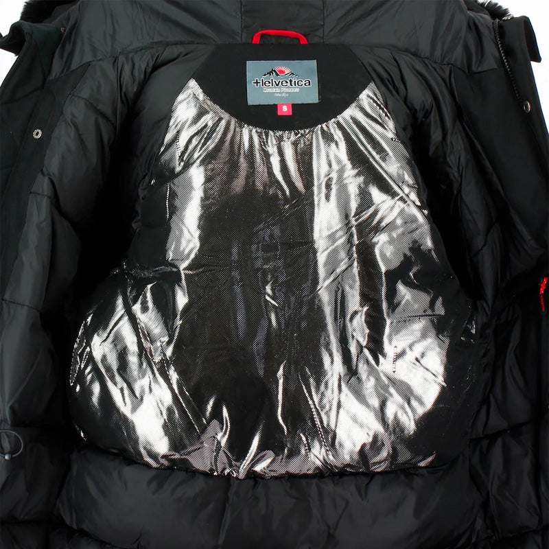 Parka Helvetica BLACK EDITION