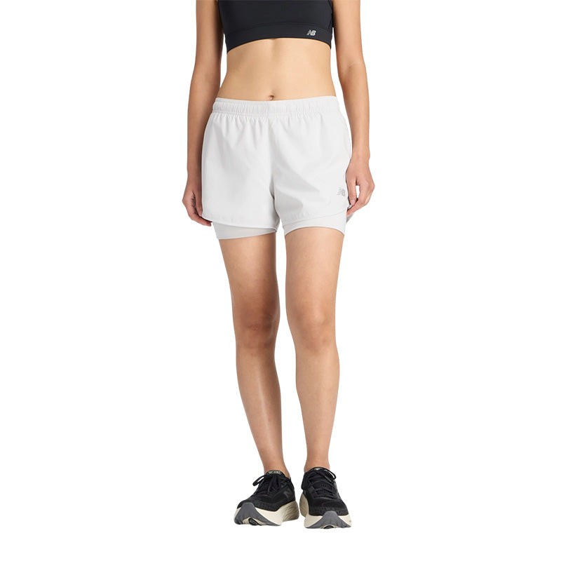 Short Femme New Balance SPORT ESSENTIAL 2-EN-1 3