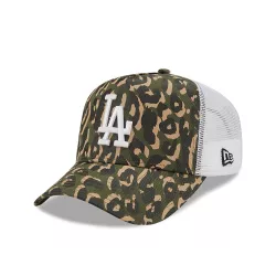 Casquette New Era Leopard Print A-Frame TRUCKER LA Dodgers