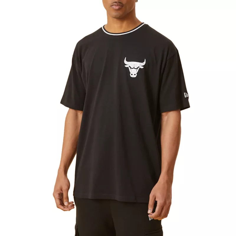 Tee-shirt New Era DISTRESSED Oversize Chicago Bulls