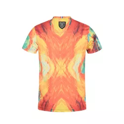 Tee-shirt Horspist NEWTON ORANGE TYE