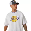Tee-shirt New Era NBA TEAM LOGO Oversized Los Angeles Lakers Mesh