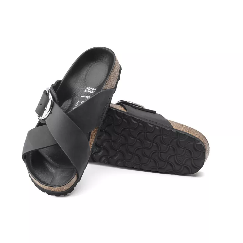 Sandale Birkenstock SIENA BIG BUCKLE étroite