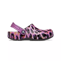 Sabot Crocs Classic Animal Print Enfant