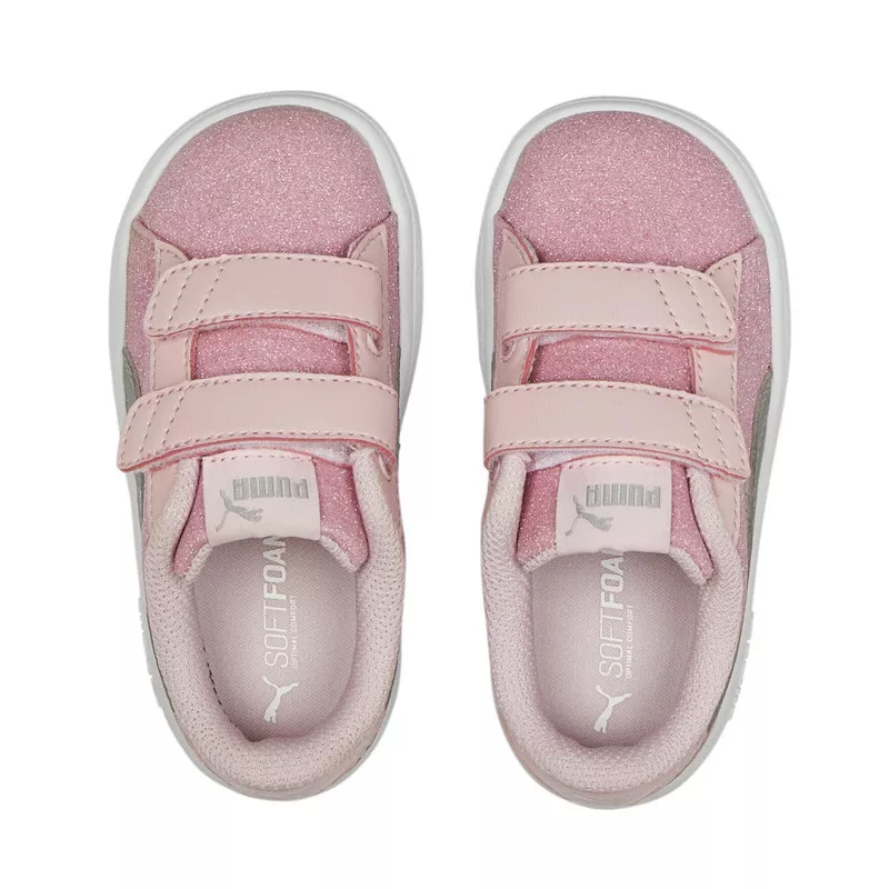 Basket Puma Smash v2 Glitz Glam Bébé