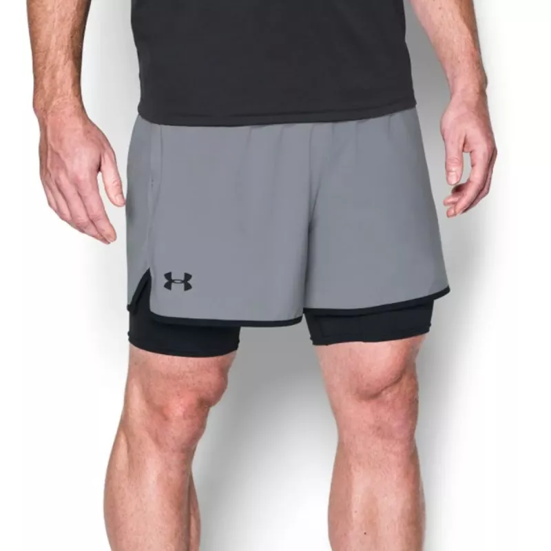 Short Under Armour Qualifier 2-in-1