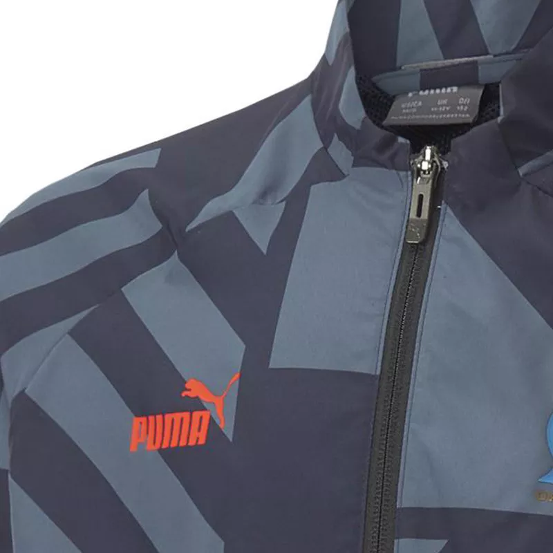 Veste de survêtement Puma Olympique de Marseille 2022/23 Prematch Junior