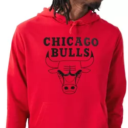 Sweat à capuche New Era Chicago Bulls NBA Foil