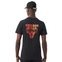 Tee-shirt New Era Chicago Bulls NBA Neon Fade