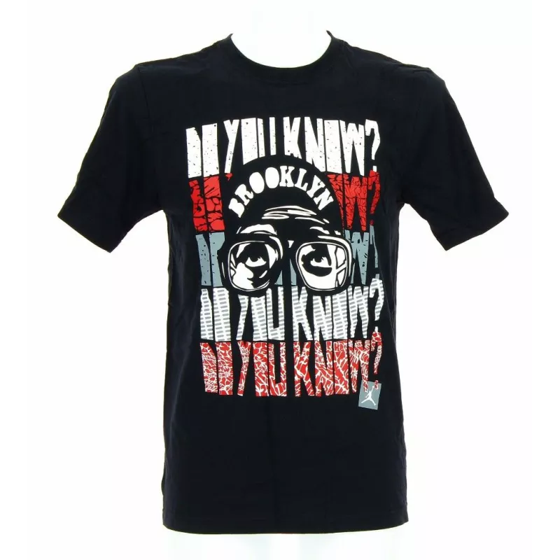Tee-shirt Nike Jordan Do You Know - Ref. 465124-011