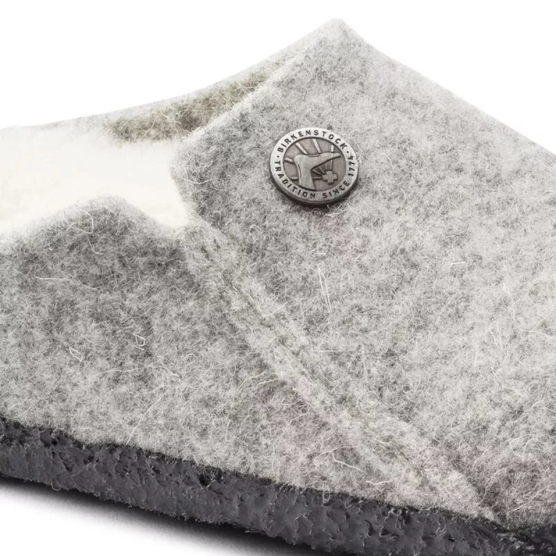 Chausson Birkenstock ZERMATT SHEARLING FEUTRE étroite