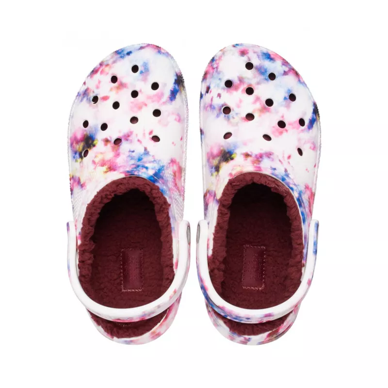 Sabot Crocs Classic Lined Tie Dye