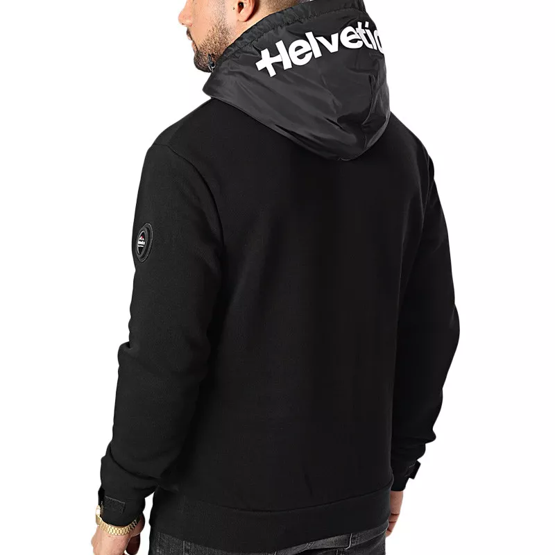 Sweat à capuche Helvetica MELTON