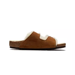Sandale étroite Birkenstock Arizona Shearling Cadet