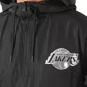 Sweat à capuche New Era METALIC WINDBREAKER LOS ANGELES LAKERS