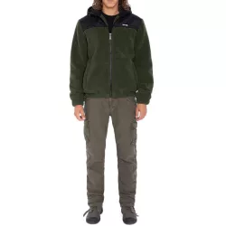 Sweat à capuche Schott ZIPPE SHERPA POLAIRE