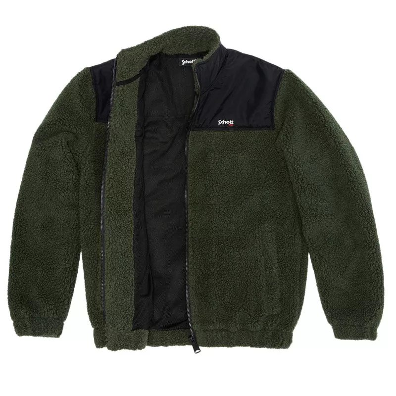 Sweat Schott ZIPPE SHERPA POLAIRE