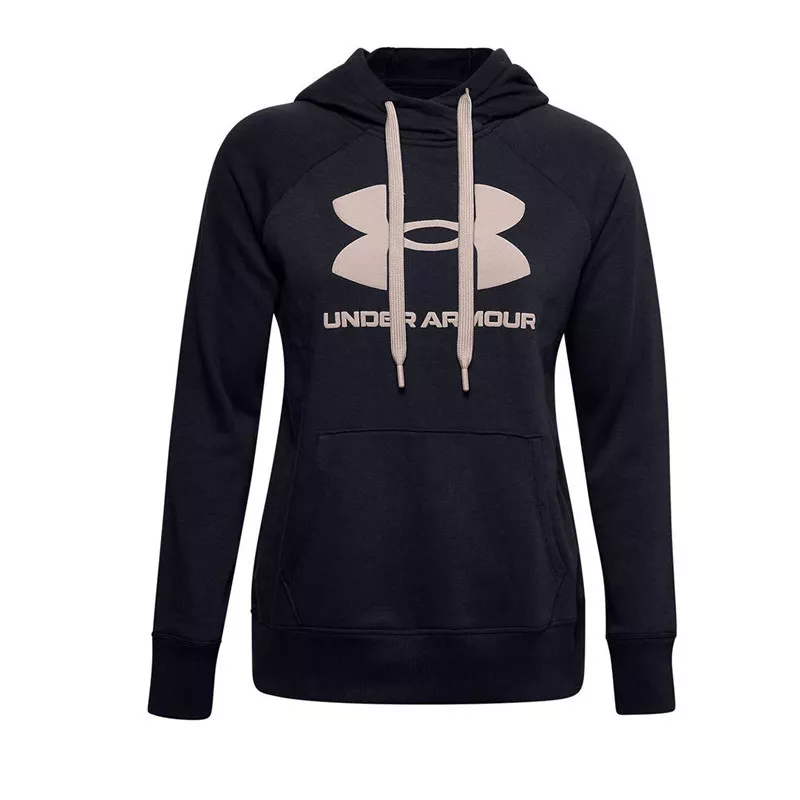 Sweat à capuche Femme Under Armour LOGO RIVAL FLEECE