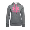 Sweat à capuche Femme Under Armour LOGO RIVAL FLEECE