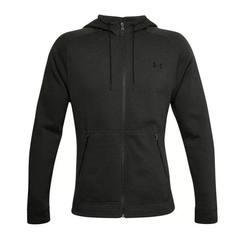 Sweat à capuche Under Armour CHARGED COTTON FLEECE FULL ZIP