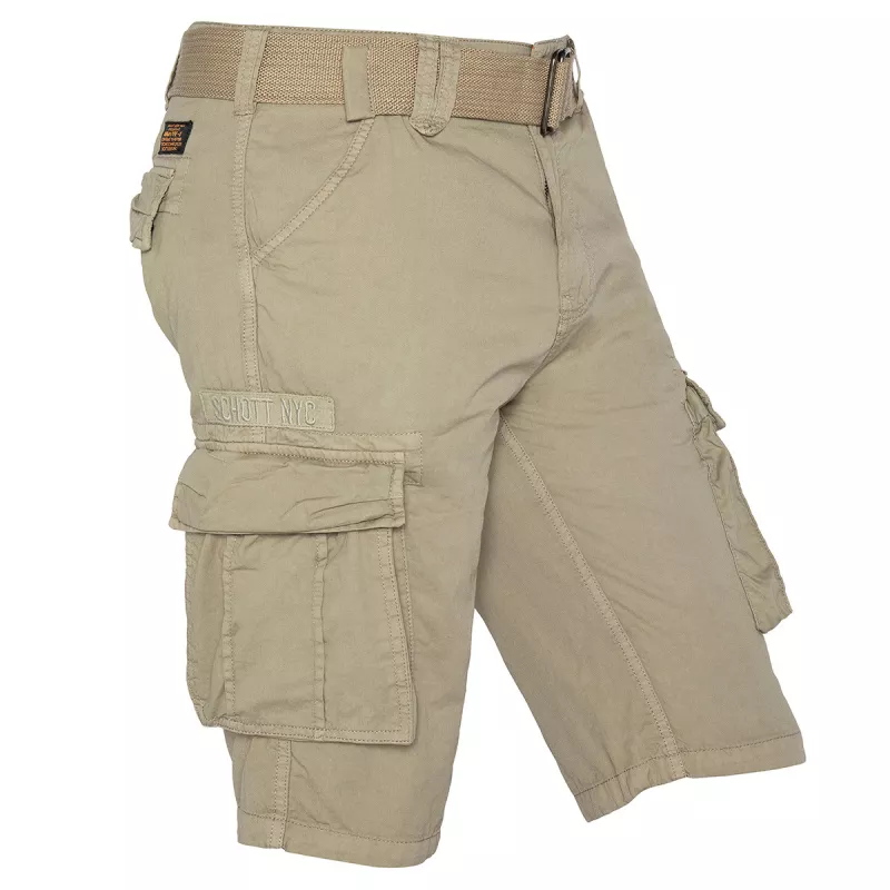 Short Schott MILITAIRE A CEINTURE