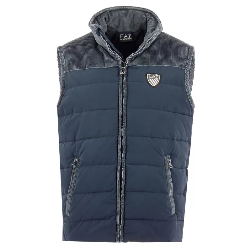 Doudoune sans manche EA7 Emporio Armani (Noir)