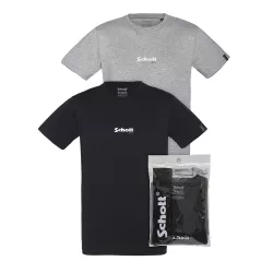 Pack de 2 tee-shirt Schott...