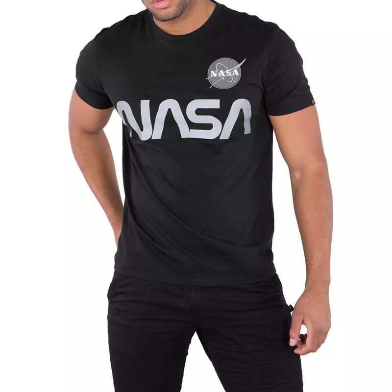 Tee-shirt Alpha Industries NASA REFLECTIVE