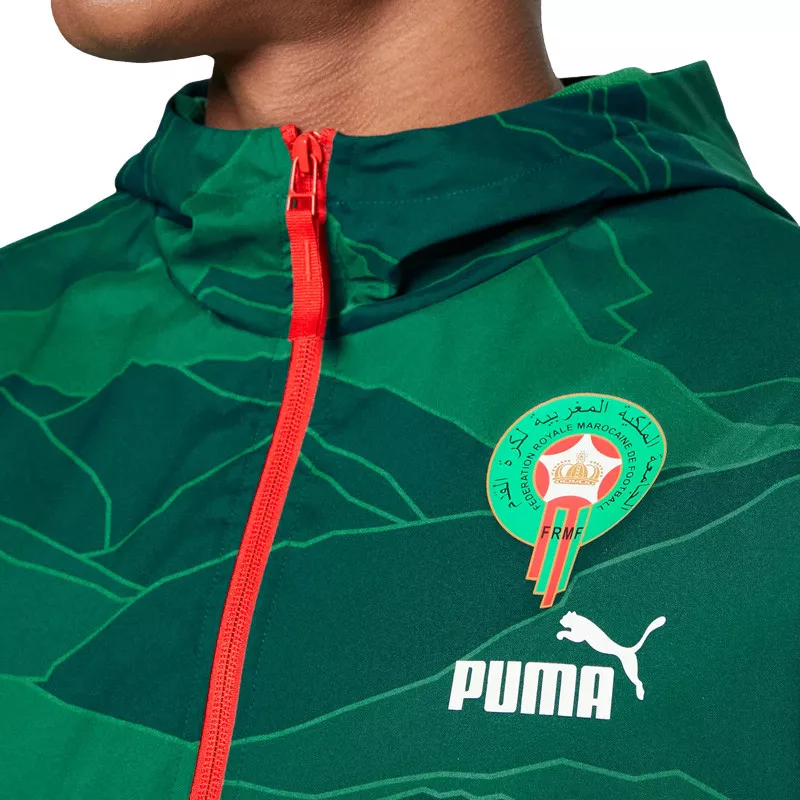 Veste de survêtement Puma FRMF WOVEN Maroc