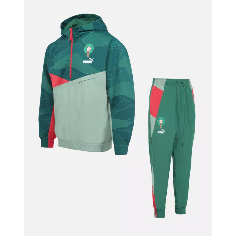Veste de survêtement Puma FRMF WOVEN Maroc
