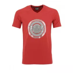 Tee-shirt EA7 Emporio Armani (Rouge)