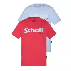 Pack de 2 tee-shirt Schott...