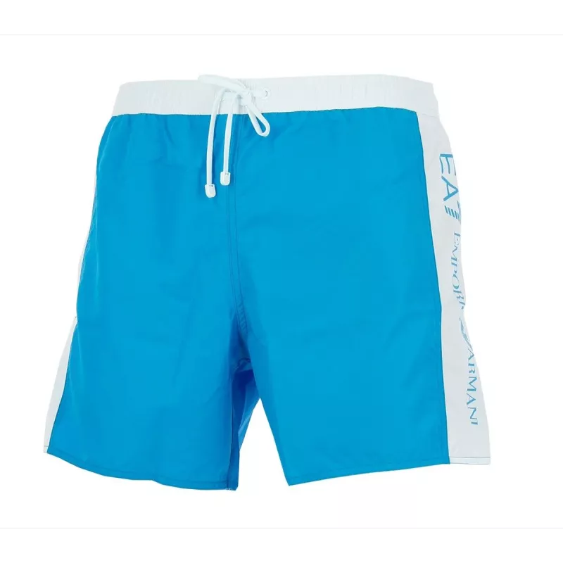 Short de bain EA7 Emporio Armani (Bleu)