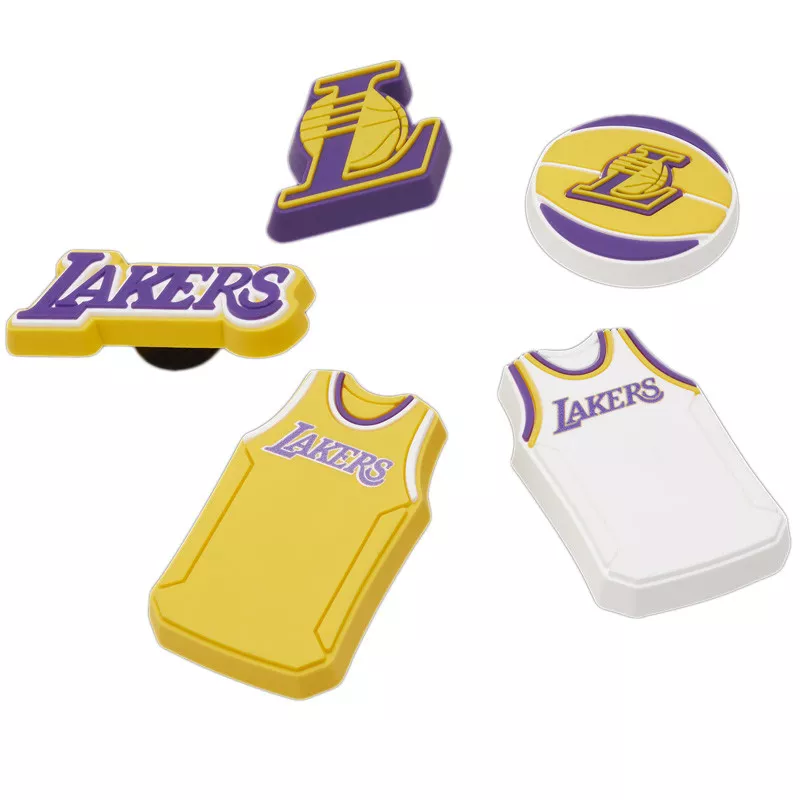 PINS Jibbitz Crocs NBALALAKERS LOGO