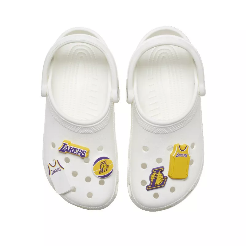 PINS Jibbitz Crocs NBALALAKERS LOGO